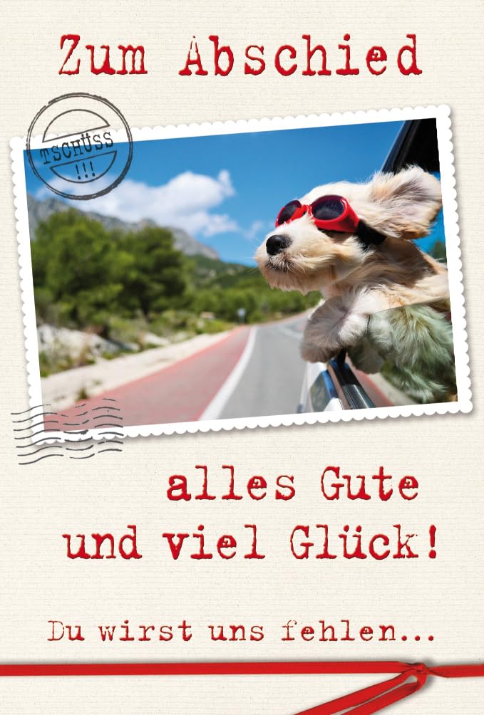 1 Carte D'adieu Pliante Amusante 18 X 12 Cm Avec 1 Enveloppe Blanche, Texte Amusant, Retraite, Départ à La Retraite, Motif Bande Dessinée, Carte De Départ à La Retraite, Carte De Départ