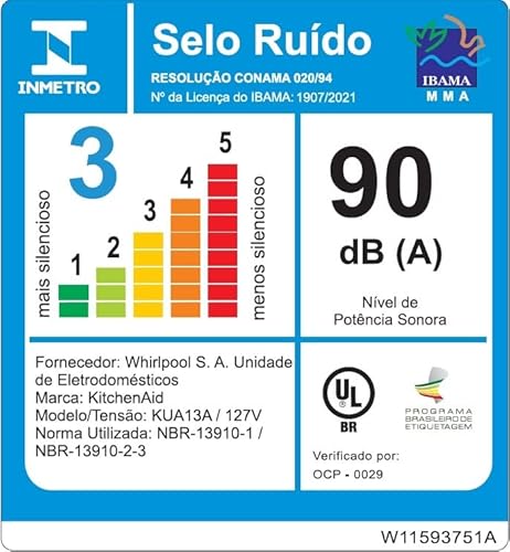 Liquidificador K150 KitchenAid - Black Matte 110V