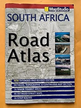 Map South Africa Road Atlas Book
