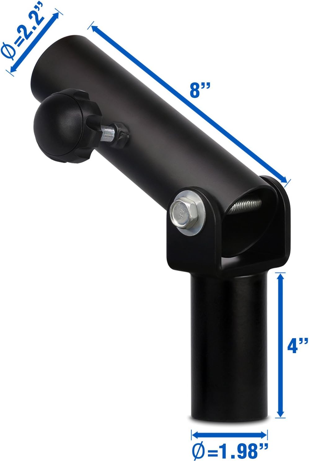 Yes4All T-Bar Row Plate Post Insert Landmine – Fit 2” Olympic Bars – Full 360° Swivel & Easy to Install (Black) : Sports & Outdoors