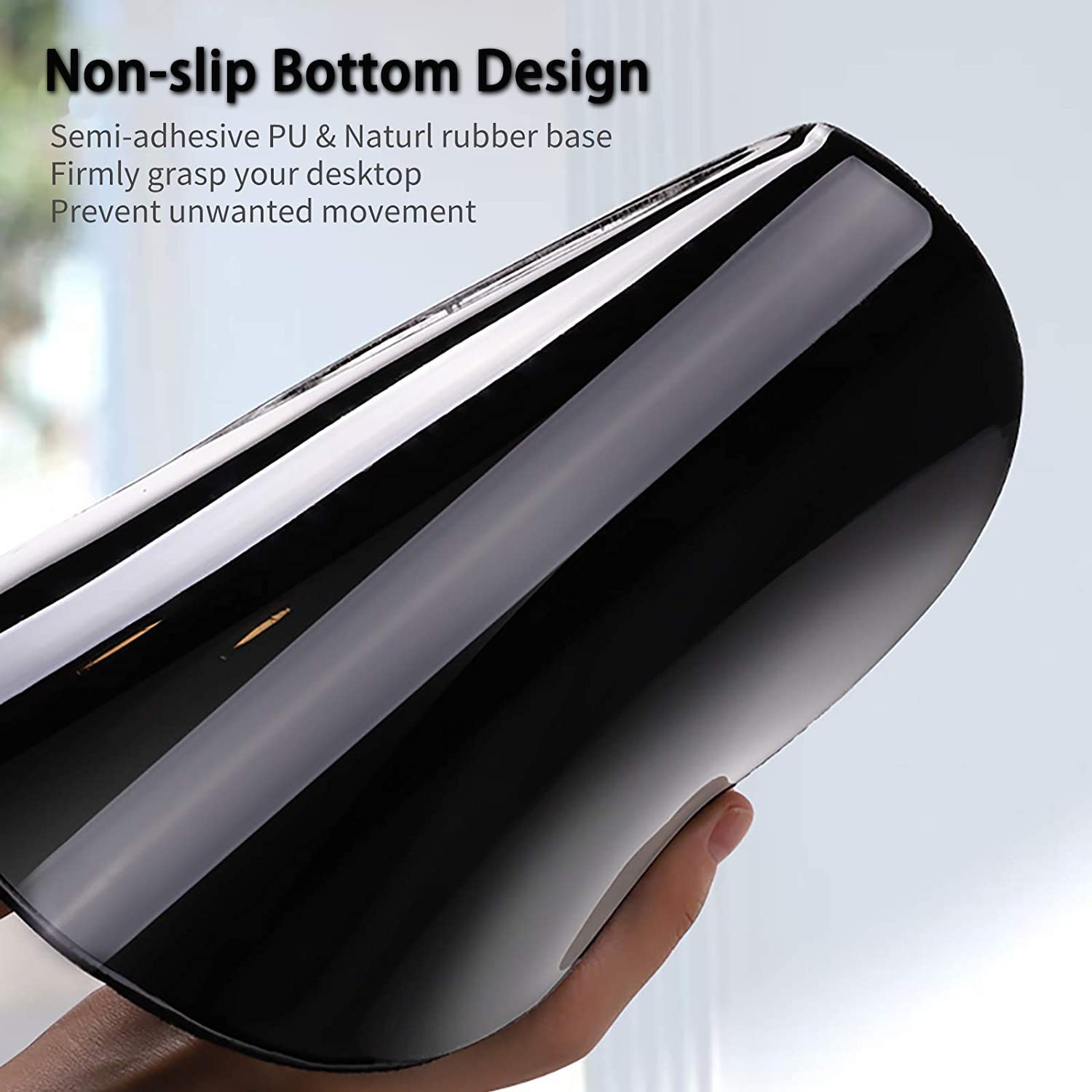 Ergonomic Gel Mouse Pad & Memory Foam Keyboard Wrist Rest Set - Gold Leopard Pattern Desk Mat For Office & Gaming