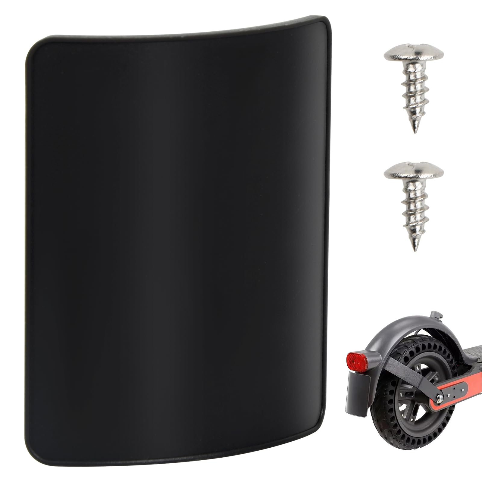 Portatarga per Monopattino Elettrico, Supporto per Targa Monopattino con Viti, Compatibile con M365 Pro 2