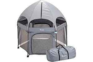 HICCAPOP PlayPod Outdoor Baby Playpen with Canopy