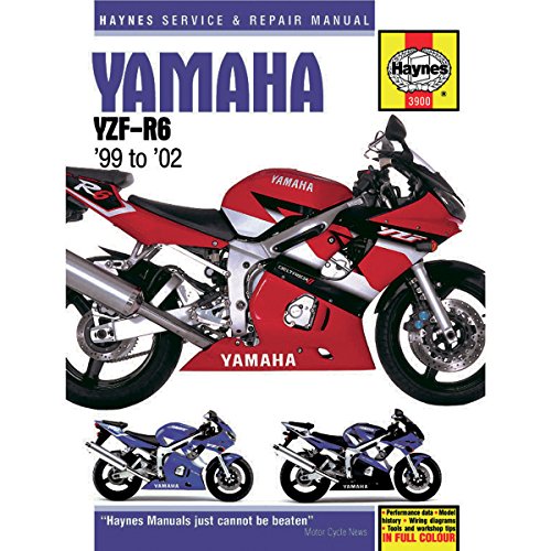  Yamaha Yzf-r6 \'99 to \'02: 1998 to 2001
