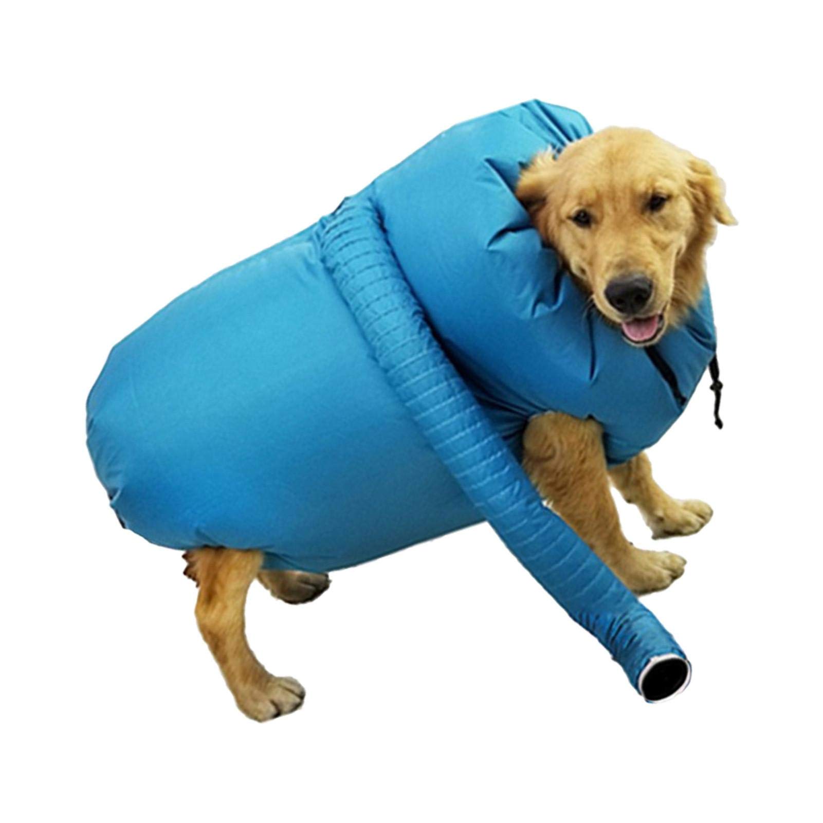 Protable Pet Dog Secador de pelo para mascotas de bajo ruido, soplo rápido y fácil soplador herramienta profesional, secador de perro para mascotas, bolsa de secado de mascotas, secador de pelo para
