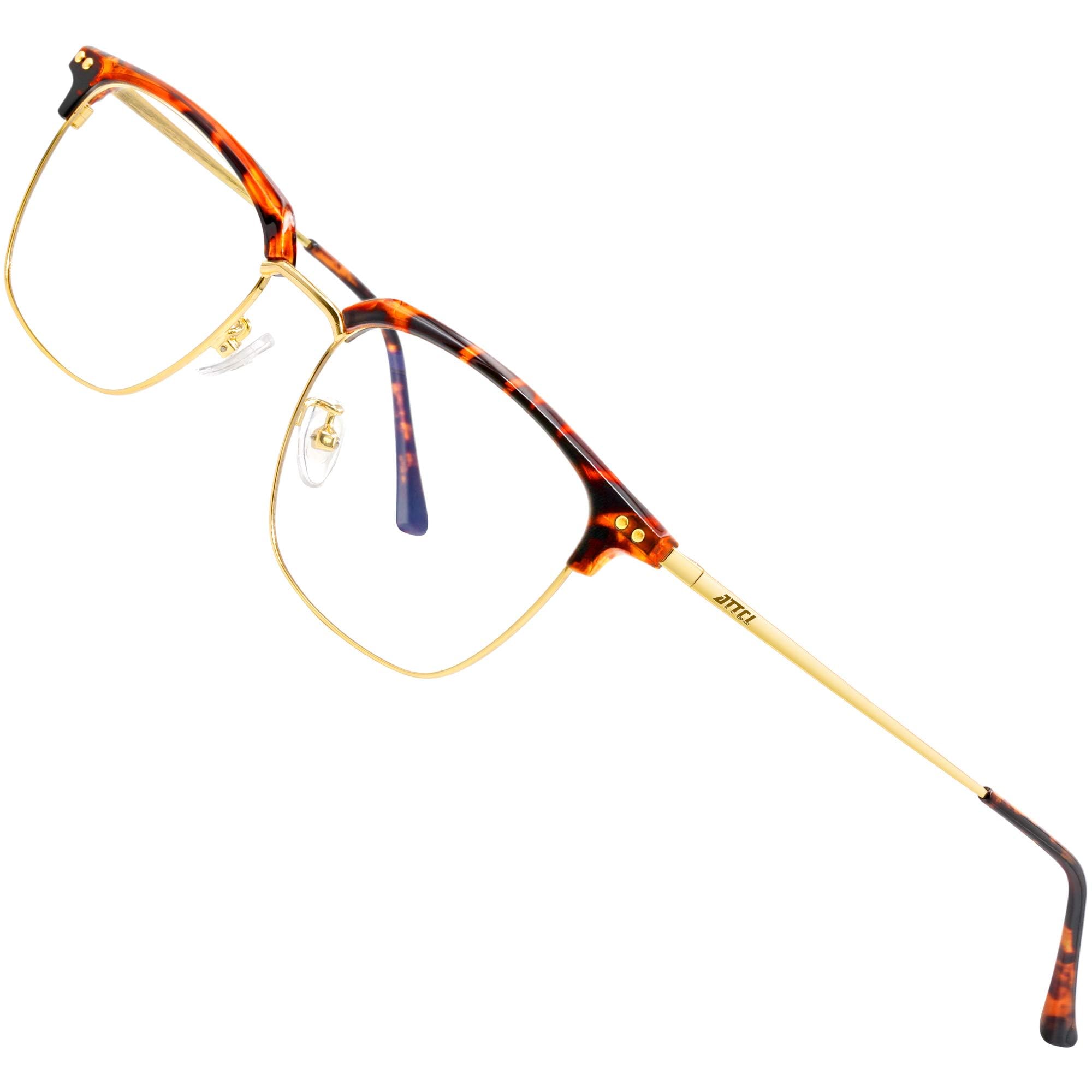 ATTCL Blue Light Blocking Glasses for Men: Reduce Headache, Anti Eye Fatigue, Computer Glasses for Eye Protection BL8001 Douhua+gold (B0CR1GXJHG) Amazon Price History, Amazon Price Tracker