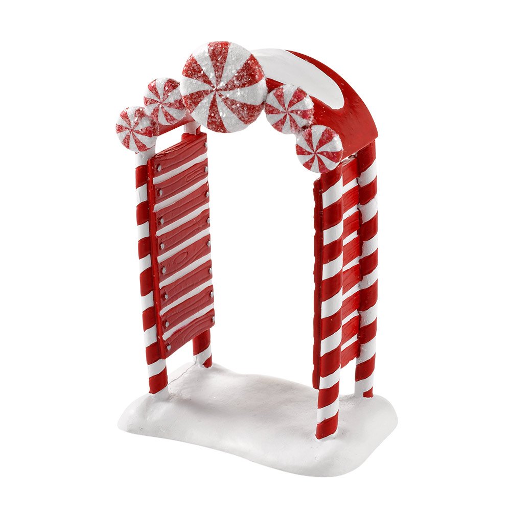 Department 56 Cuccioli Di Mentina Piperita - Statuetta 3,5cm Per Villaggio Natalizio