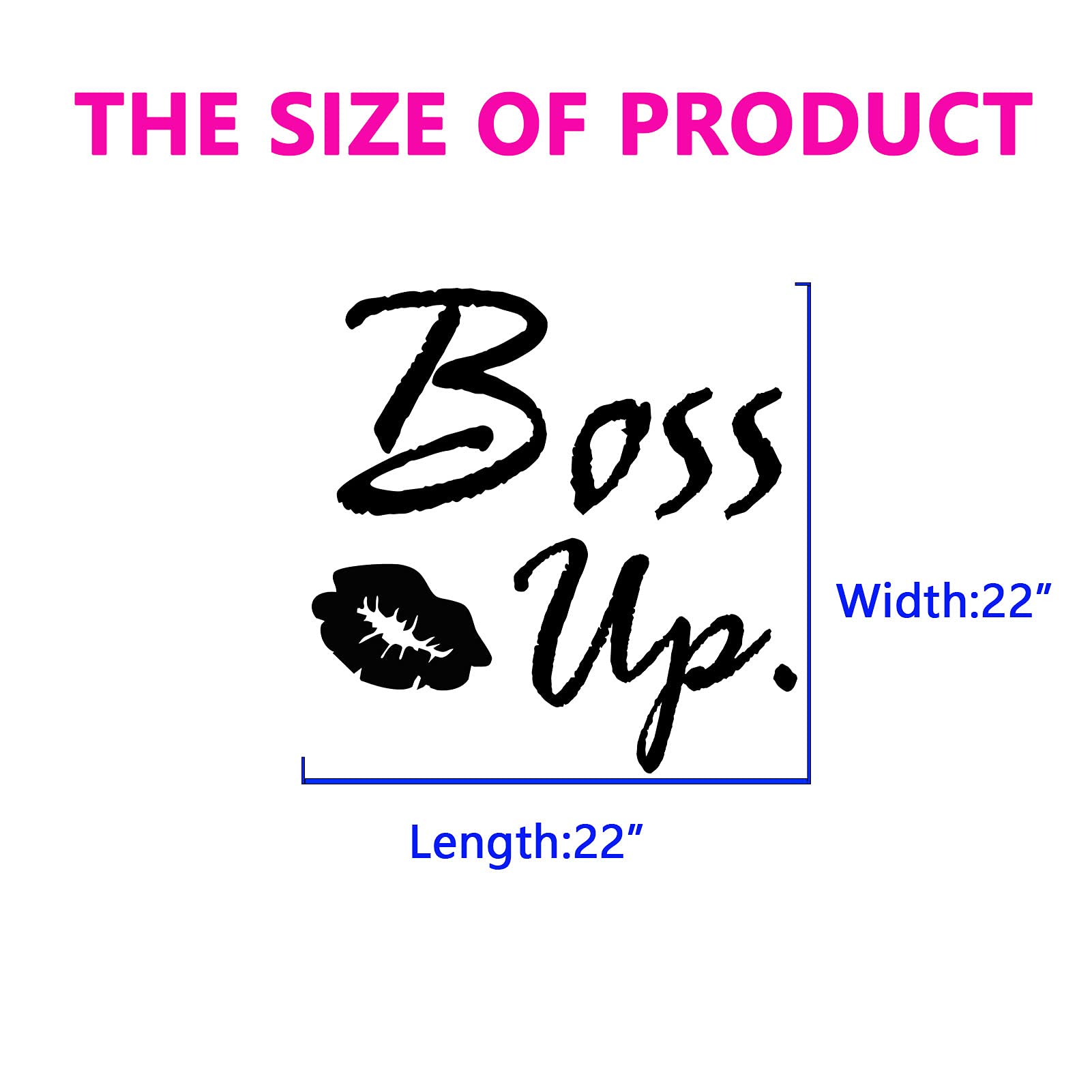 For Women Wall Stickers For Women, Inspirational , Motivational Girls Girly  Business Woman Work Success Cute Fashion Kiss Queen Quotes Office  Bedroom~p96493138 Wall Decals, image size:1601x1601