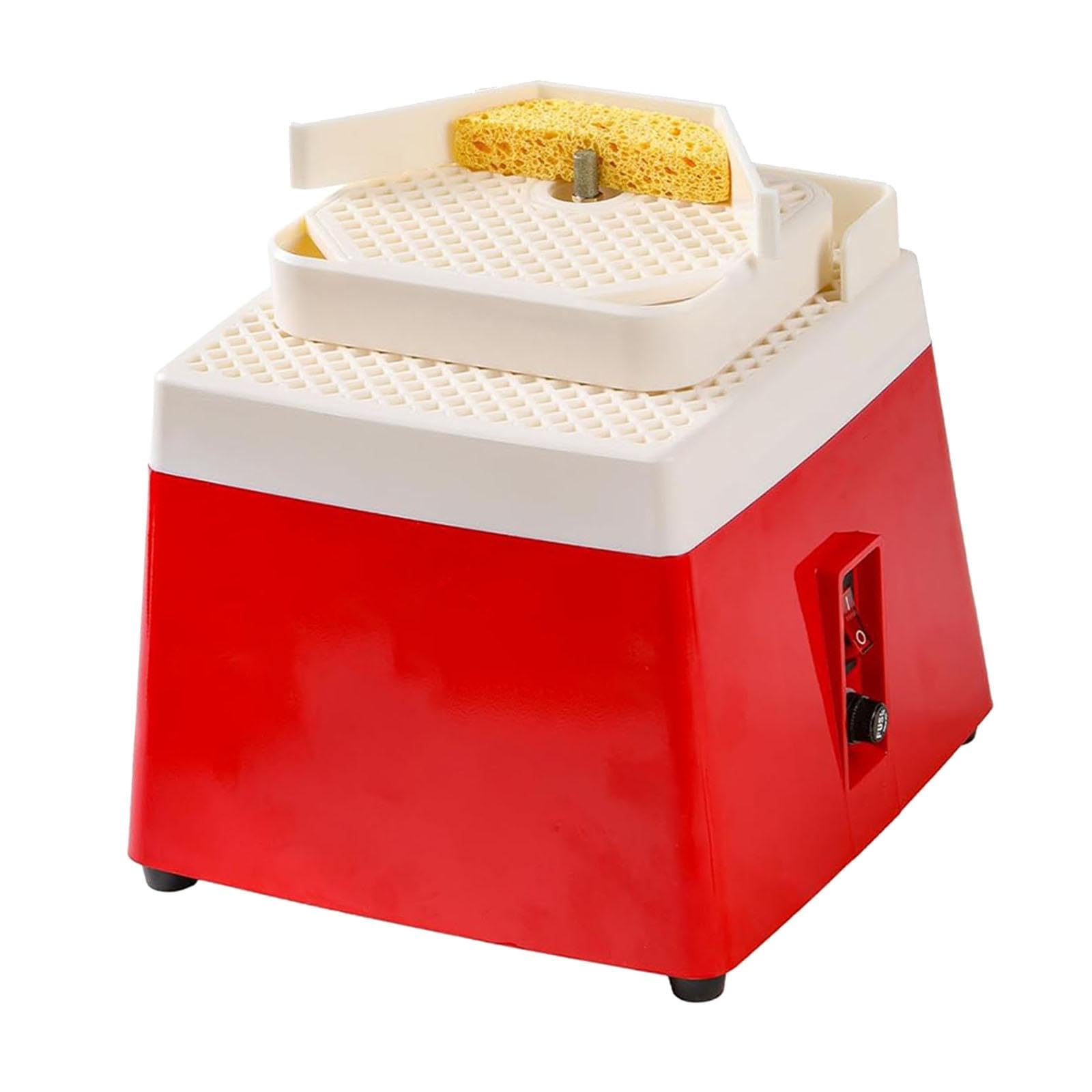 Stained Glass Grinder Electric Small for Shop Processing Arts and Decoration red|Crafts| Glass & Mosaics| Glass Art & Mosaic Supplies| Glass Grinding-image-38