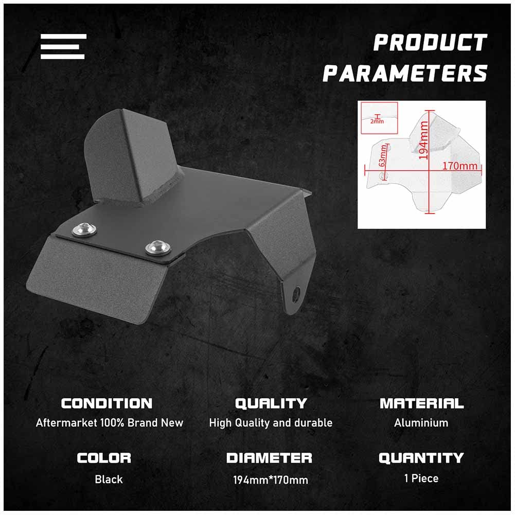 Protector de cubierta de protección de tubo de escape de escudo térmico de choque trasero de moto Para K.T.M 790 ADV S R 790 ADV-R 790 ADV-S 2018-2020 890 Adventure S R 890 ADV-R 890 ADV-S 2018-2023