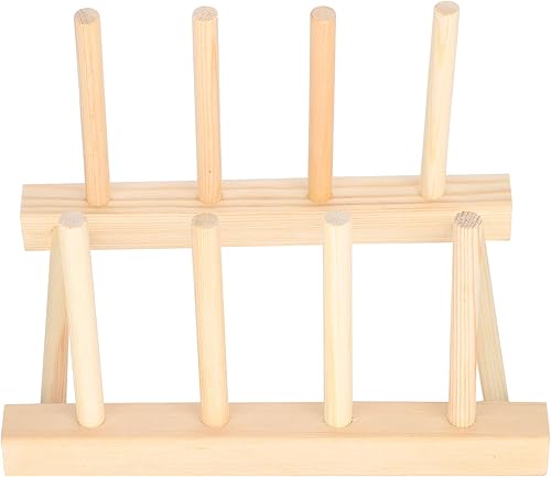 Miniatura 7 de Escurridor de platos para cuencos, organizador de platos para gabinete, juego de 3 utensilios de cocina de Navidad, estante de drenaje de platos,