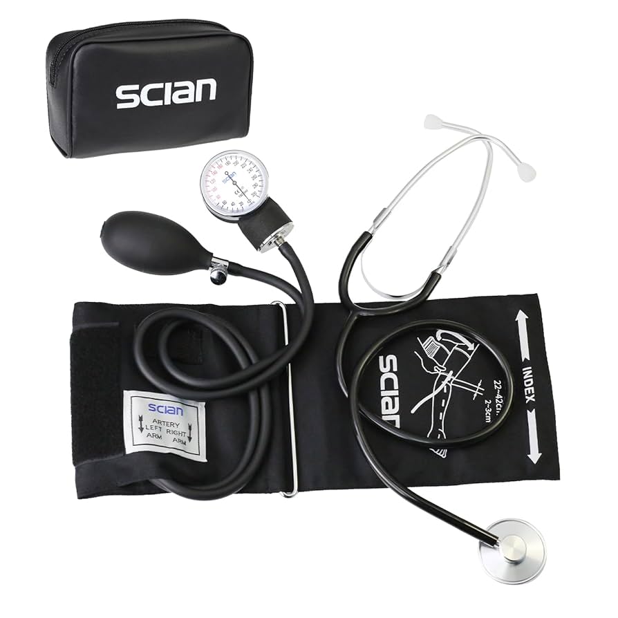 Amazon.com: Scian Manual Blood Pressure Cuff with