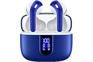AirPods Blue: A Review of the Most Popular True Wireless Earbuds with 60H Playback!