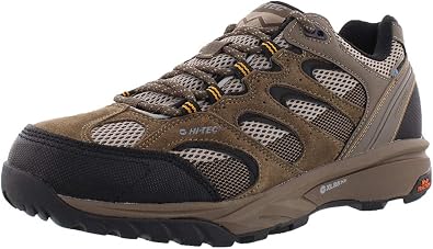 HI-TEC Trail Blazer Low Wp Mens Shoe Size 9, Color Black/Tan/Yellow
