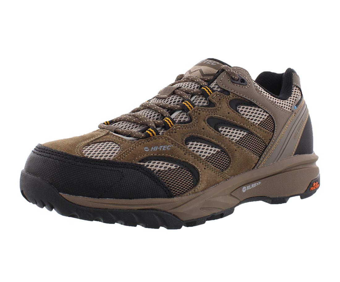 HI-TEC Trail Blazer Low Wp Men's Shoes Size 9, Color: Black/Tan/Yellow
