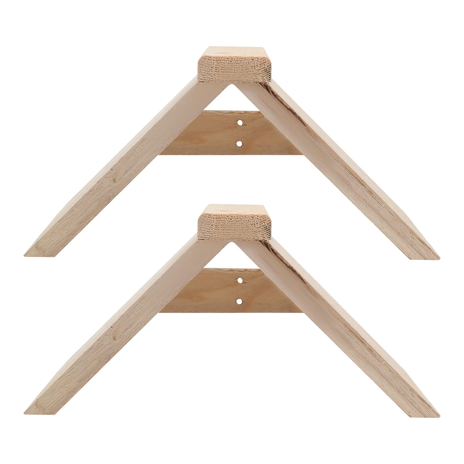 6 Stück Taubenstangen-Set – Holz-Kunststoff-Sitzstangen Für Vogelkäfig & Voliere | Für Tauben, Papageien & Sittiche