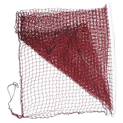 Parliky Adjustable Badminton Replacement Net Pop up Net for Sports Court Wear-Resistant Mesh Perfect for Badminton Tennis Volleyball