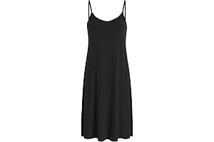 Viscose Slip Sleep Dress with Bamboo Fabric