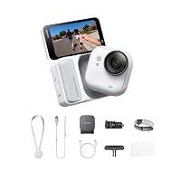 Insta360 GO Ultra Pack Jogging Bianco - Mini action cam 4K, vlog camera