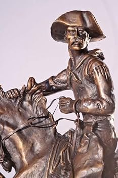 Amazon｜カウボーイAmericanブロンズハンドメイドSculpturer