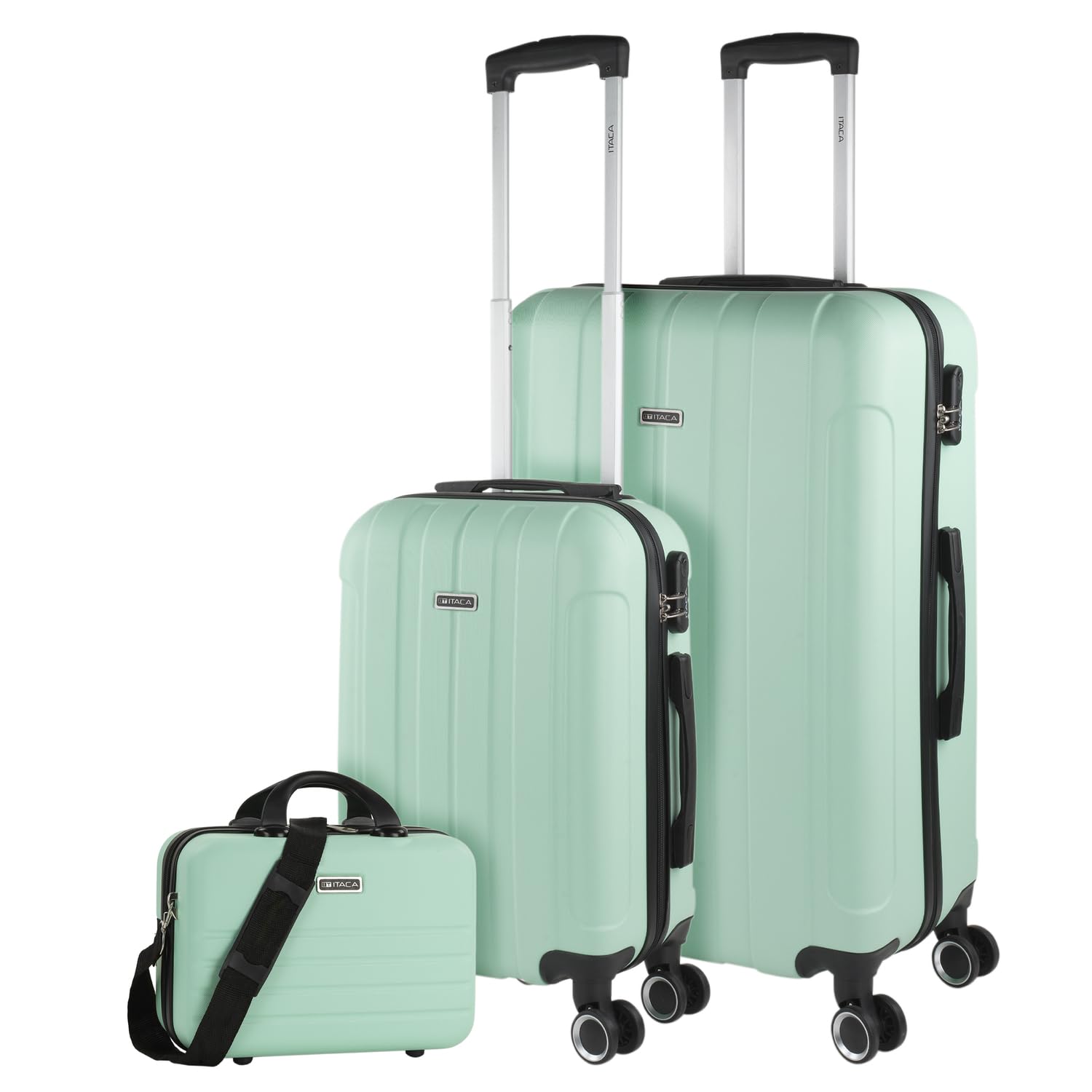 ITACA - Maleta Mediana con 4 Ruedas Giratorias para Viajes Largos Tipo Trolley Ideal como Maletas de Viaje Grandes 23 Kilos y Maleta Viaje Mediana Resistentes, Amarillo — view 42