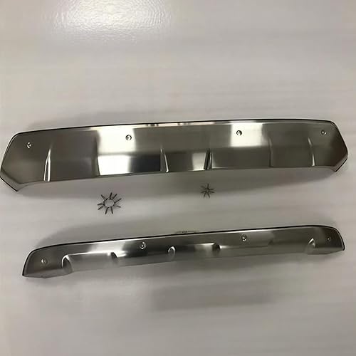 Miniatura 3 de Juego de 2 piezas de cubierta de parachoques delantero y trasero para placa deslizante, barra de moldura para RAV4 RAV-4 2020 2021 2022 2023 2024