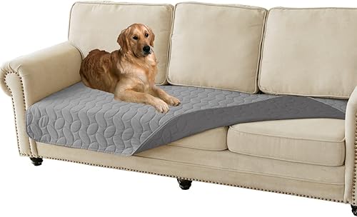 Miniatura 4 de Ameritex Manta de cama para perro, impermeable, reversible, funda para sofá, manta para mascotas, para muebles, cama, sofá