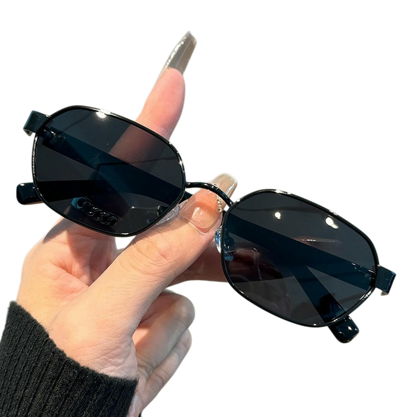 Lunettes de soleil femme rétro pour le shopping d'été et sorties plein air