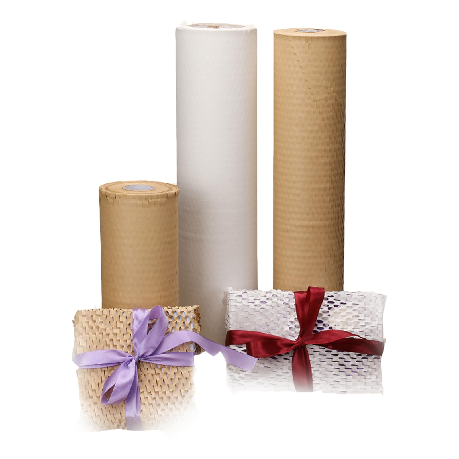 Papier Pakowy W Rolkach, Perforowana Folia O Strukturze Plastra Miodu, Folia O Strukturze Plastra Miodu Do Pakowania, Papier WypełNiająCy Puste Przestrzenie CowhideColor
