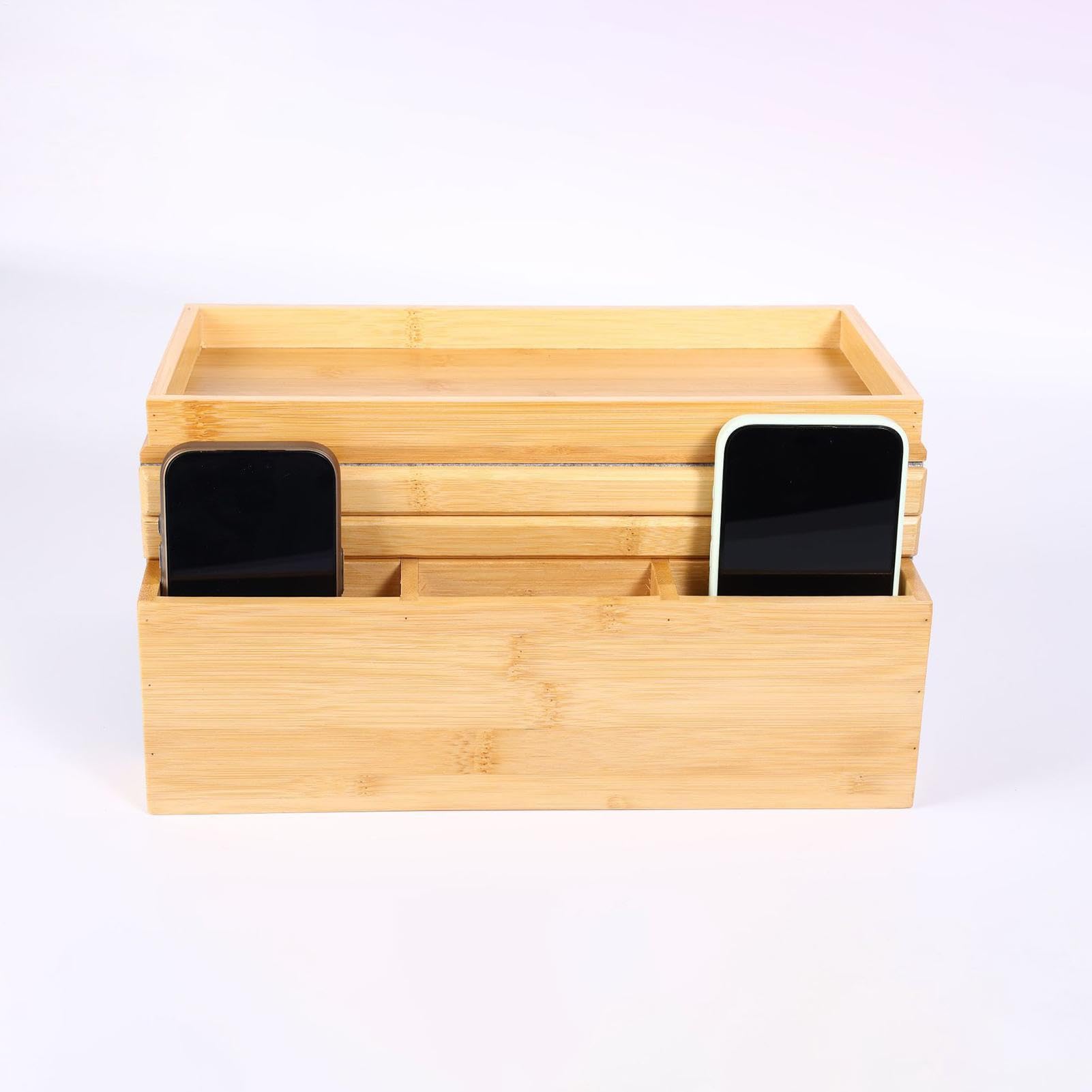 Mesa Para Reposabrazos De Sofá Organizador De Madera Antideslizante | Bandeja Mesa Para Sillón Y Soporte Mando A Distancia Mando A Distancia, Taza, Café, Teléfono, Snack, Salón, Hogar,