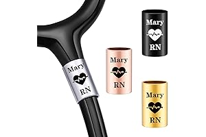 Personalized Stethoscope Name Tag Charms for the Modern Healthcare Professional