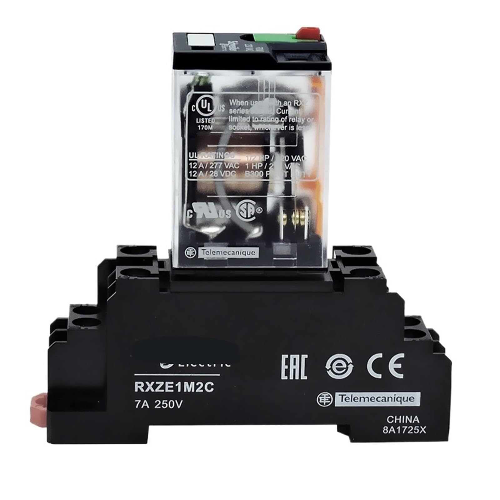 Relais 2AB 4AB AC110V120V avec base mini relais de commande RXM2LB