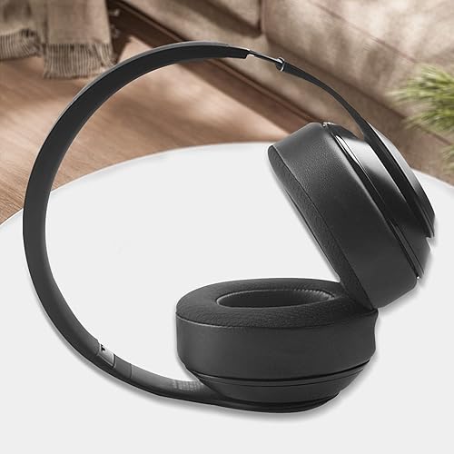 Miniatura 7 de GVOEARS - Almohadillas de repuesto para Beats Studio 3, almohadillas de tela de malla para Studio 2 3 con cable inalámbricos sobre la oreja con