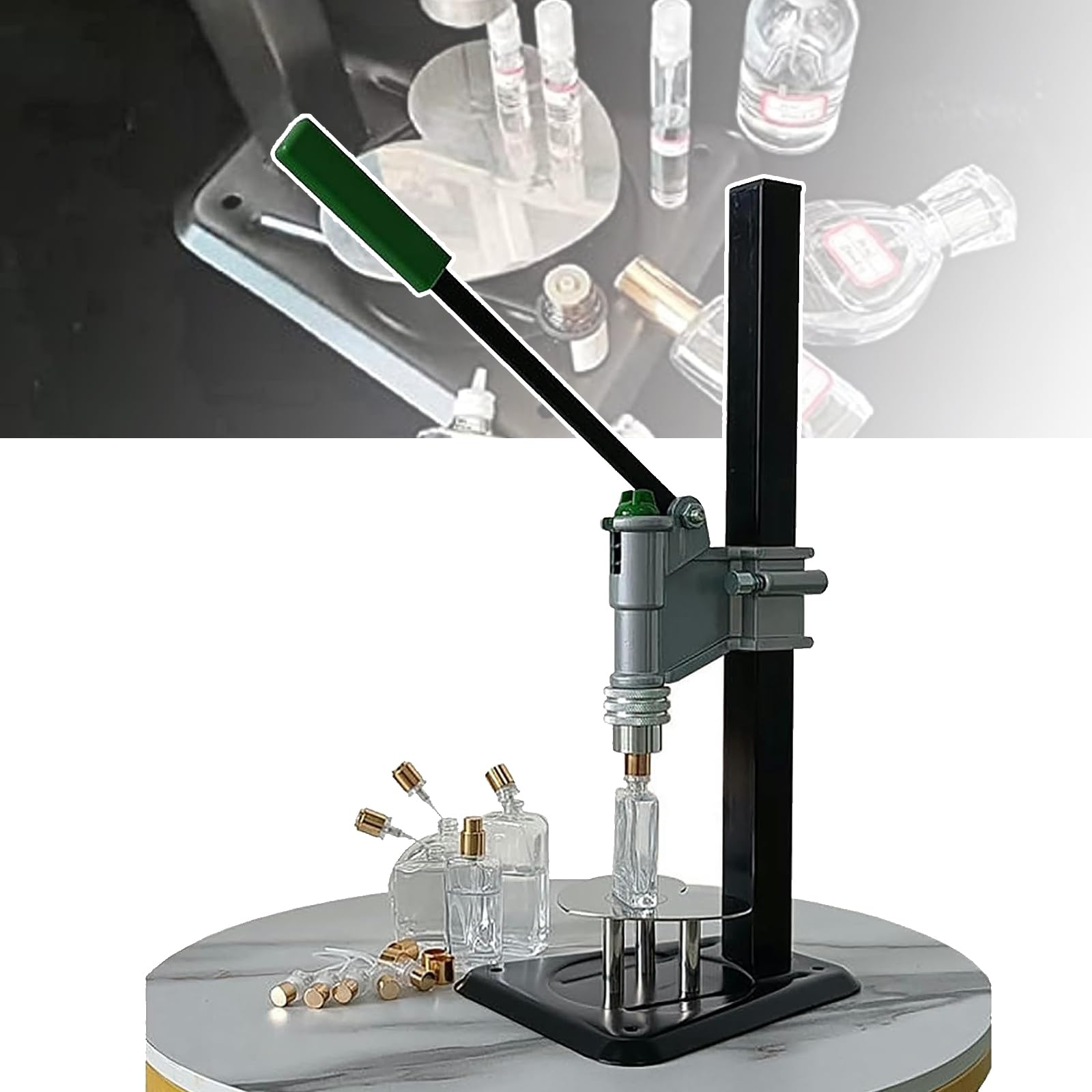 Machine de capsulage pour bouteille de parfum, créez vos fragrances maison de 13cm et 15mm