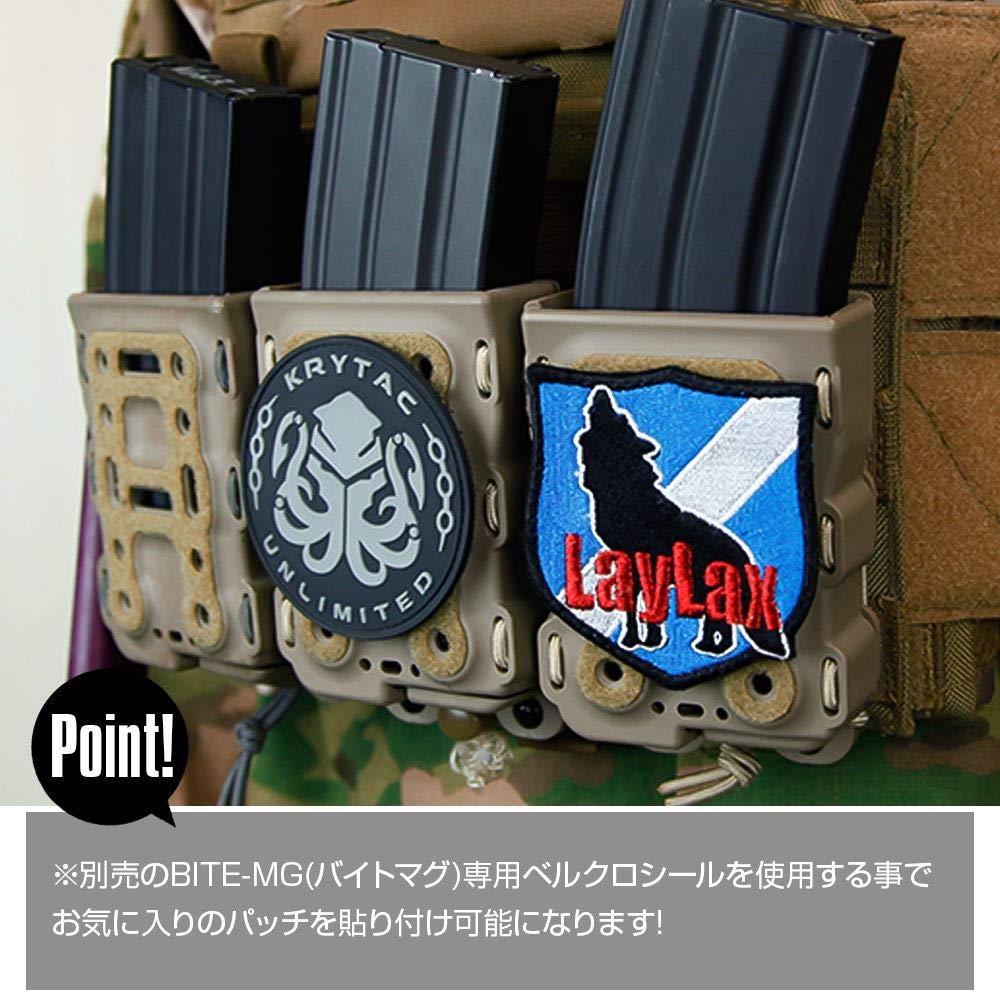 LAYLAXBattle StyleM4/M16クイックマグホルダー バイトマグ AIRSOFT97 本店通販部 / LayLax BITE-MG(バイトマグ)M4/M16