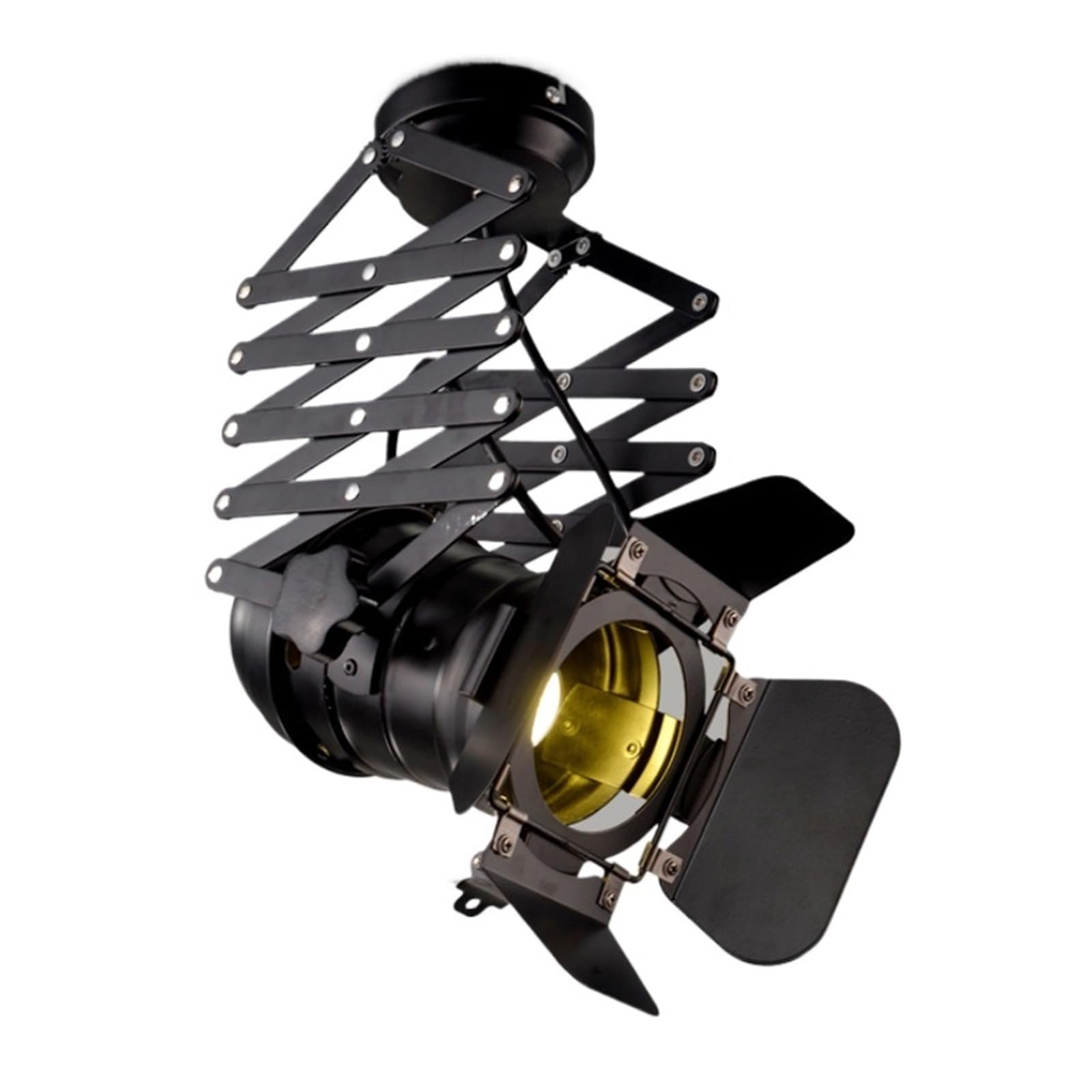 Rozszerzalna, malowana głowica oświetleniowa szynowa E27, lampa sufitowa LED w stylu industrialnym do oświetlenia ściennego, ekspozycyjnego, akcentującego(Track stretch,Large size)