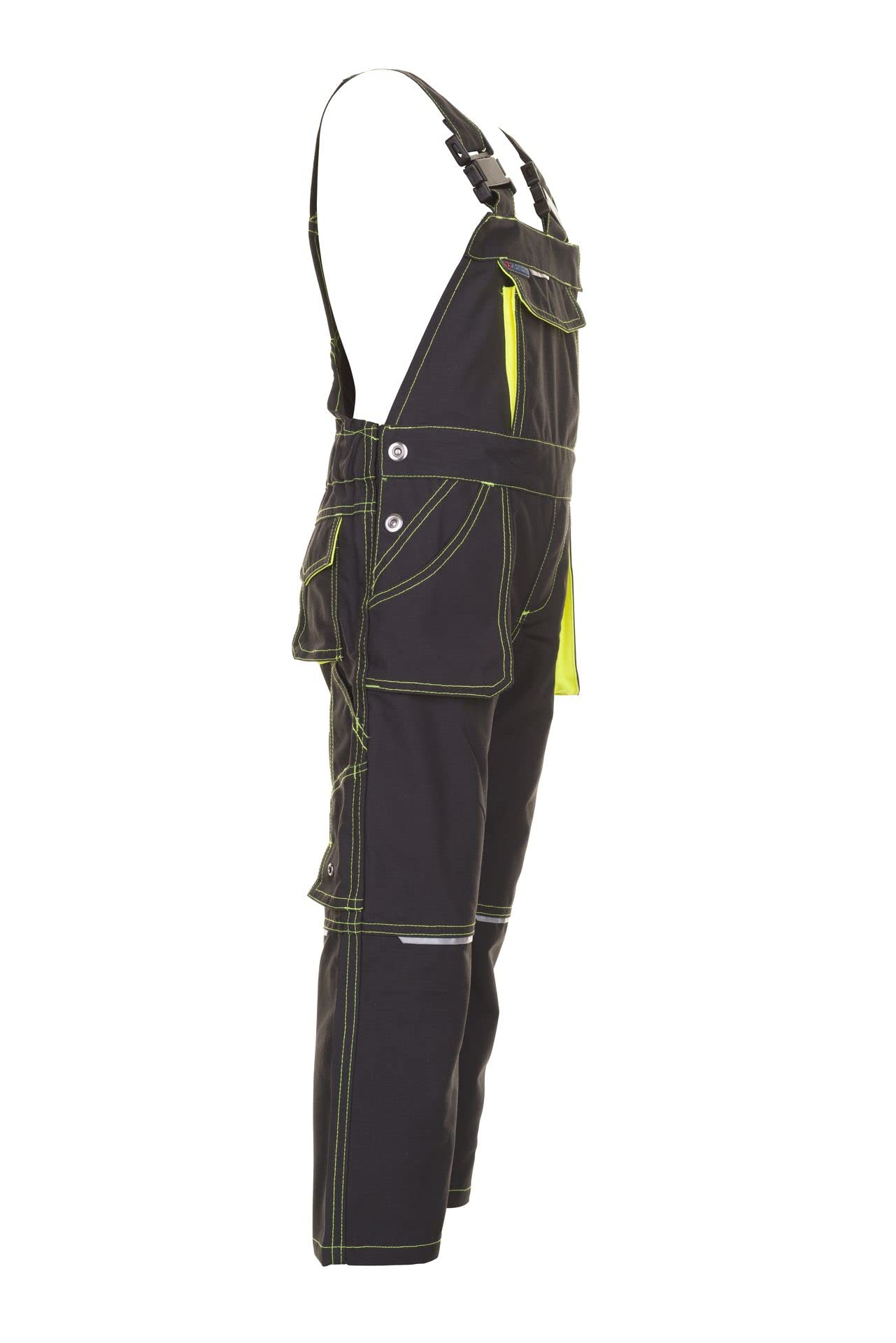 Planam 6120158 Salopette Taille 158/164 Anthracite/Jaune