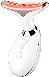 Massageador Facial Elétrico 3 Funções EMS com Aquecimento