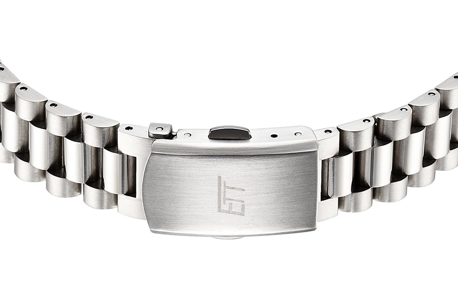 ETT Eco Tech Time Funk Solar Damen Uhr Analog mit Edelstahl Armband ELS-11674-22M
