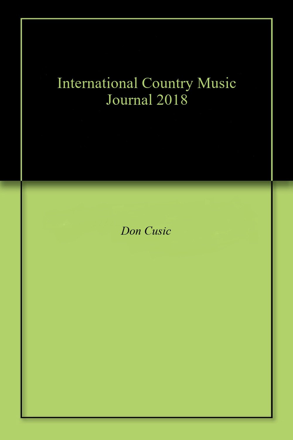 International Country Music Journal 2018