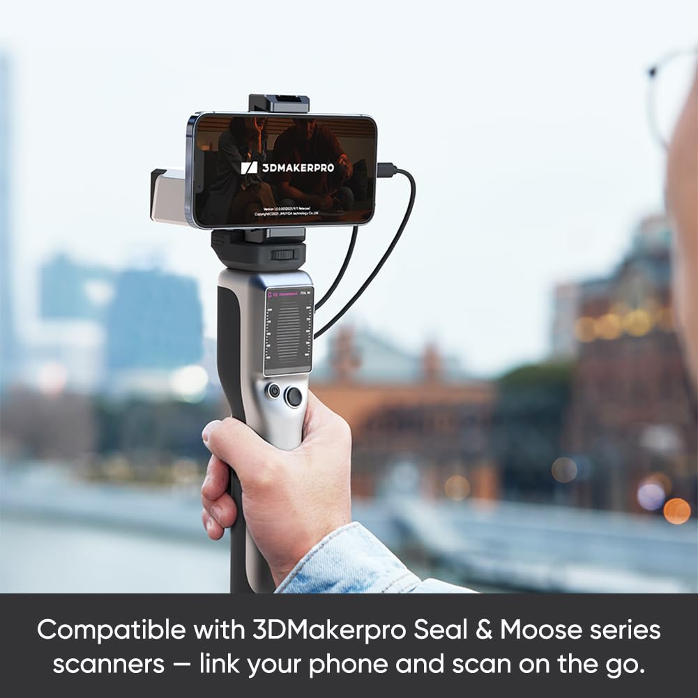 Amazon | 3DMakerproムース/シール3Dスキャナー用スマートグリップ