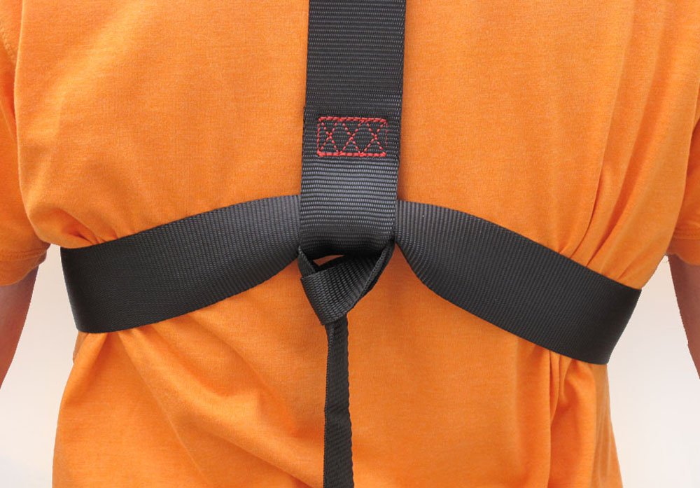 Schrittgurt für Rettungswesten, Material: Nylon Farbe: schwarz