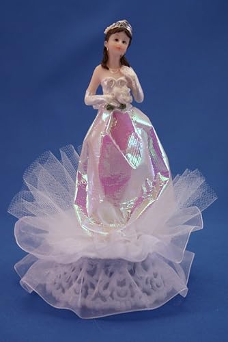 GOS Decoración para pastel de cumpleaños de quinceañera Miss Quince Celebración de 15 cumpleaños (SP24)