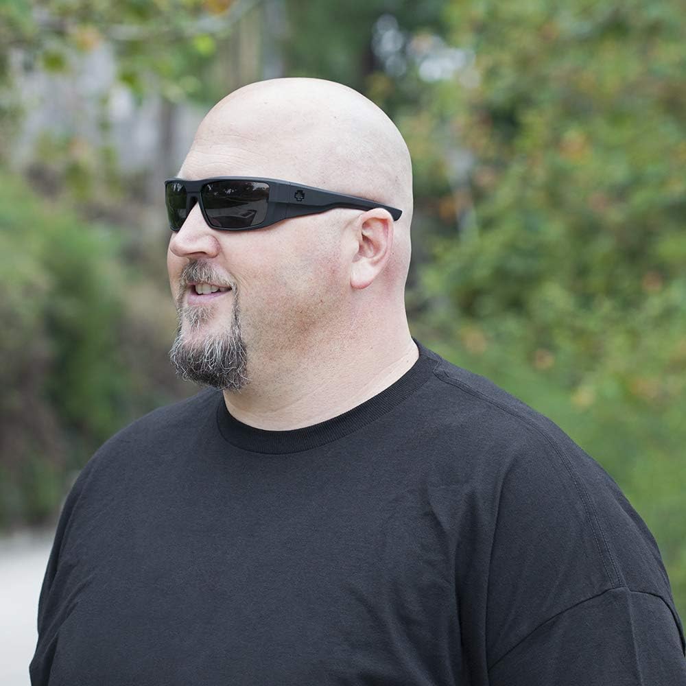 Spy Optic Dirk Sunglasses - Balck/Hawaii - Happy Gray Green Polar - Image 9