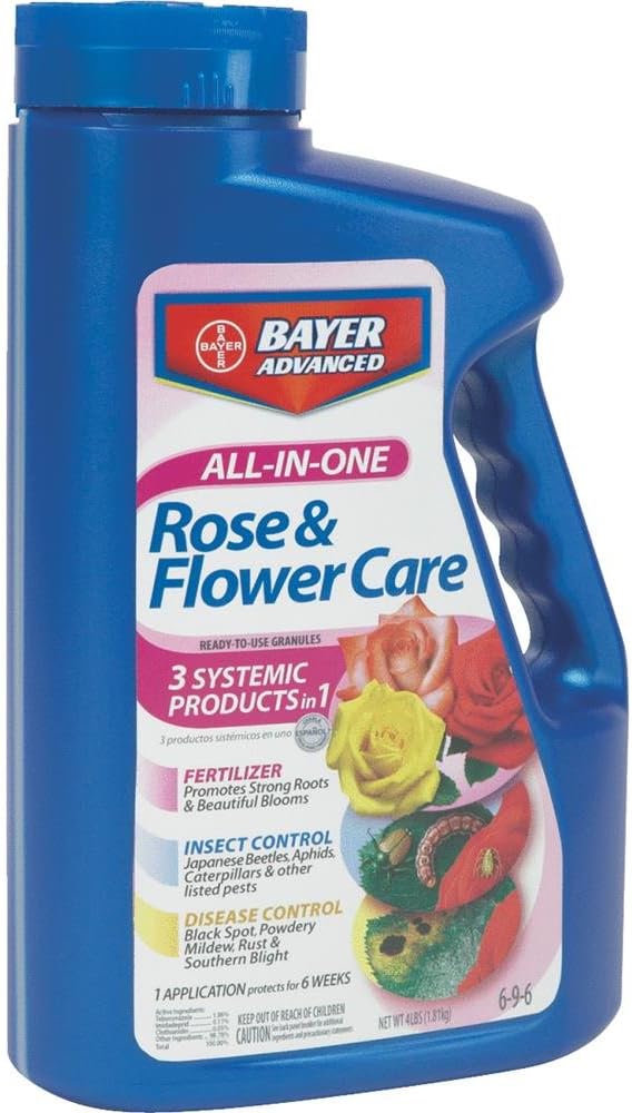 Bayer Advanced 701110A 4 lb. All-In-One Rose & Flower Care