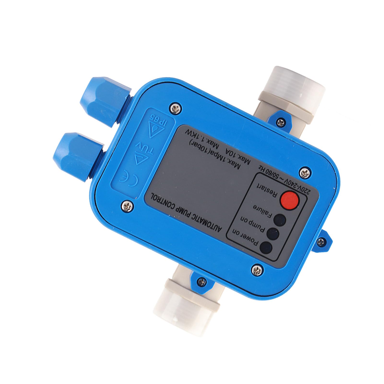 Controlador Presión Automático Bomba Agua 1.1kW 1 Pulgada Interruptor Eléctrico Hogar Jardín Presurización Eficiente