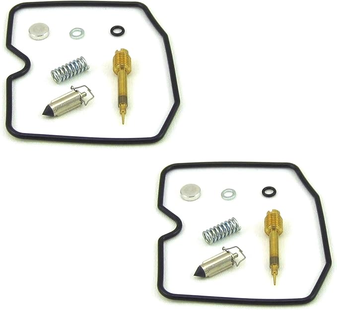 Set of 2 Carb Carburetor Rebuild Repair Kit fit for Ninja ex250 ex500