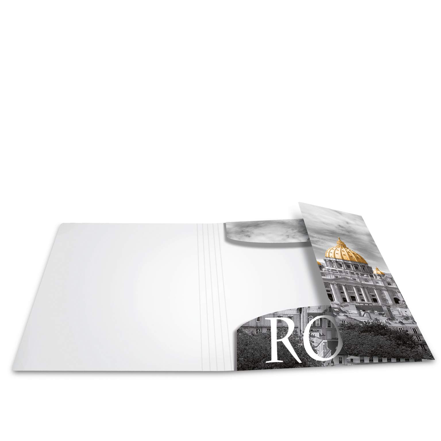 HERMA Sammelmappe A4 Rom - Eckspanner Mit Gummizug