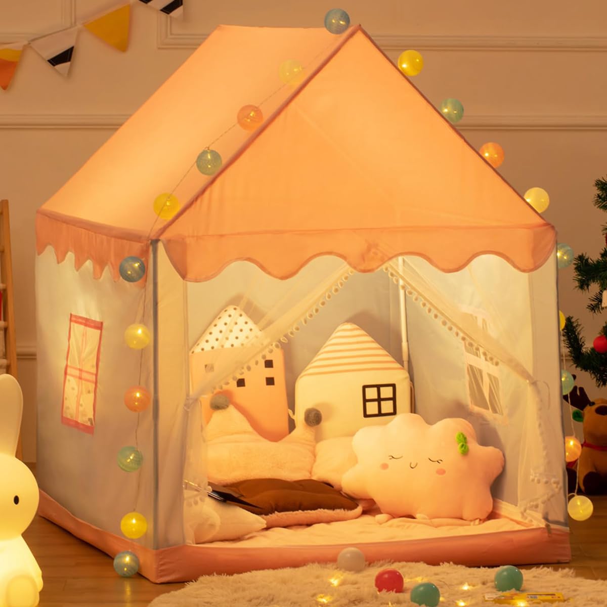 子供テント室内ゲーム屋女の子姫城おもちゃ屋 Amazon | 子供テント 室内 キッズテント かわいい お城 テントハウス