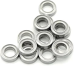 GSGC 10 unids/Lote Serie MR MR52ZZ MR63ZZ MR85ZZ MR95ZZ MR128ZZ MR137ZZ rodamientos de Bolas Blindados de Metal (Color : 10pcs, Size : Mr83zz(3x8x3mm))